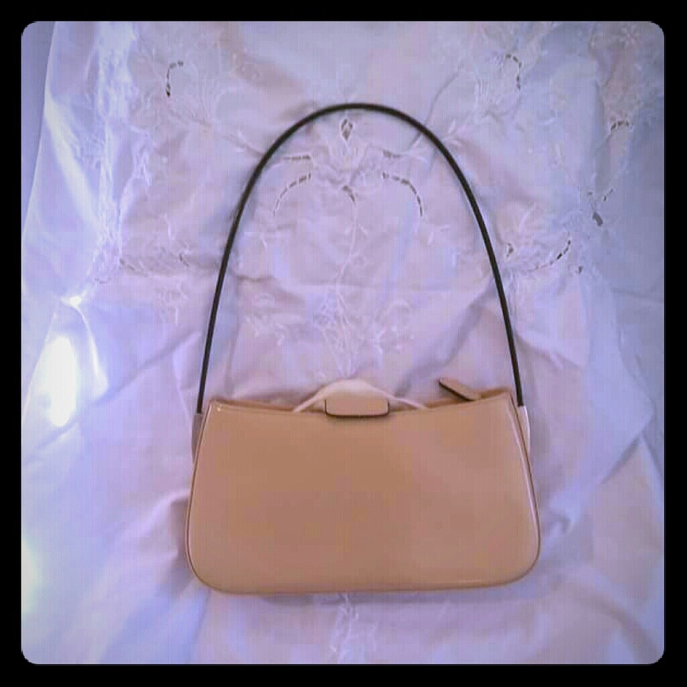 Unmarked blank tag evening tote